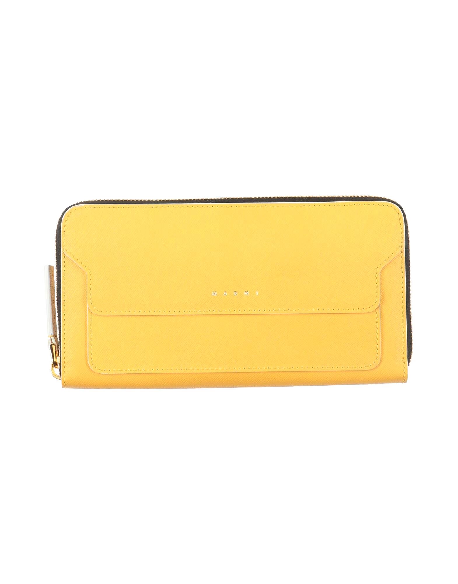 

Кошелек Marni, желто-оранжевый