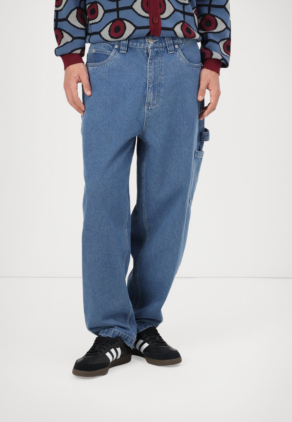 

Джинсы свободного кроя CARPENTER BIG PANTS UNISEX Santa Cruz, цвет Stonewash