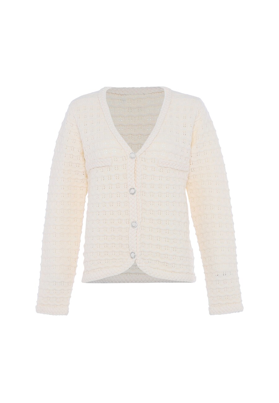 

Кардиган faina Knit Cardigan, цвет Wool white