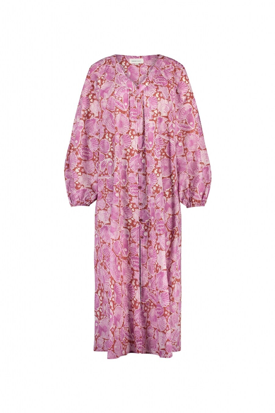 

Платье макси Fabienne Chapot Dress, цвет pink/fire red