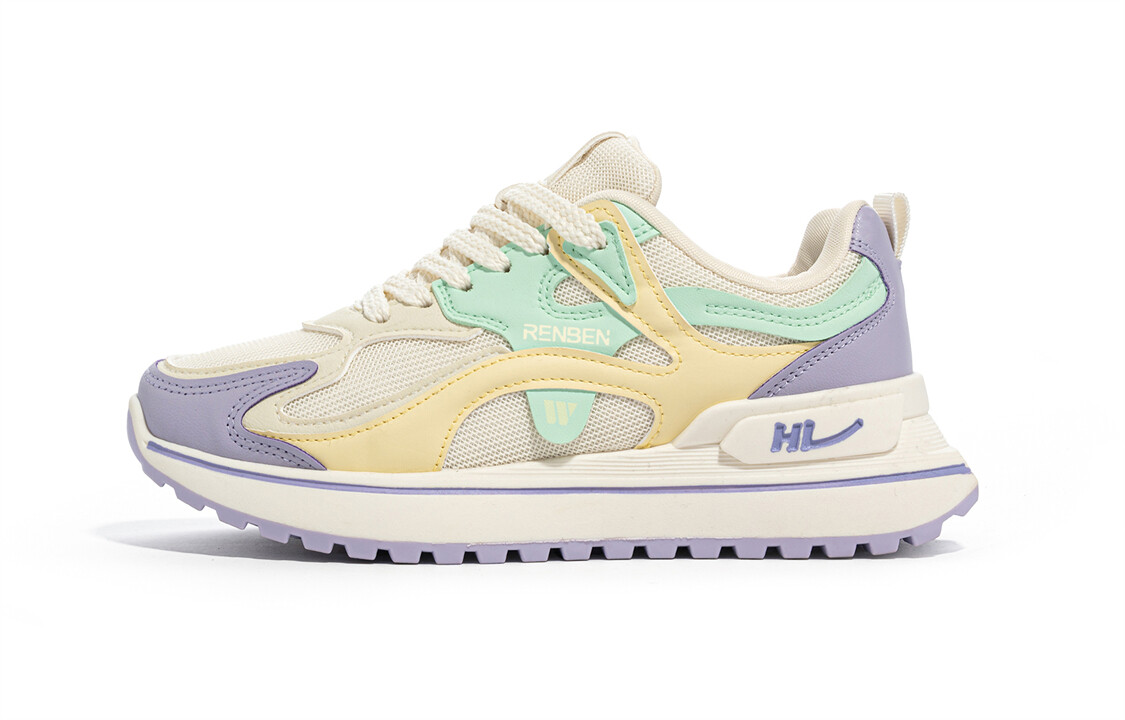 

Кроссовки Humanism 1986 Lifestyle Shoes Women's Low-top, белый/красный