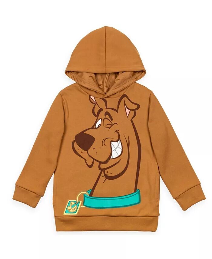 

Толстовка с капюшоном из флиса для малышей Warner Bros. Scooby Doo Scooby-Doo, коричневый