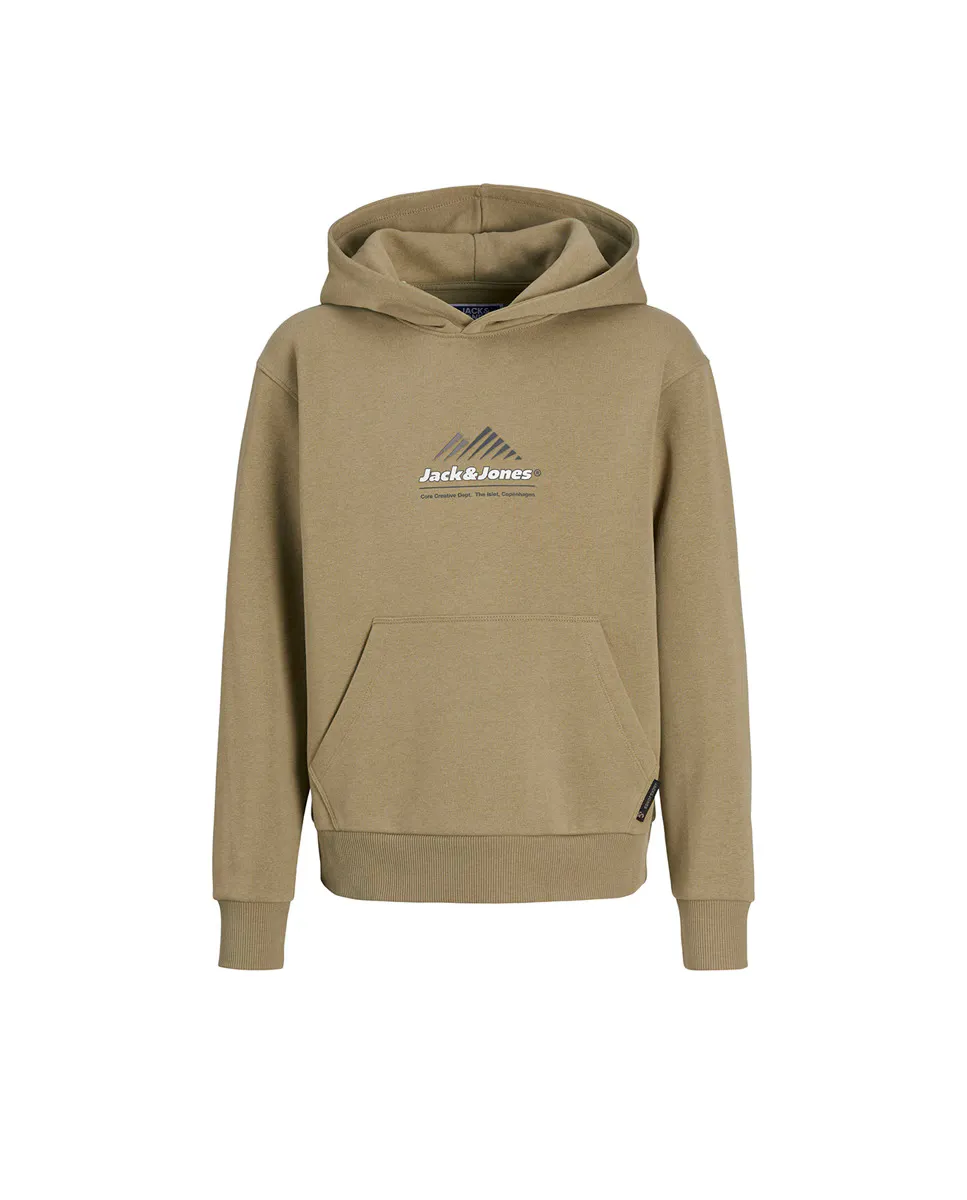 

Толстовка с застежкой-молнией для мальчиков Jack & Jones, коричневый