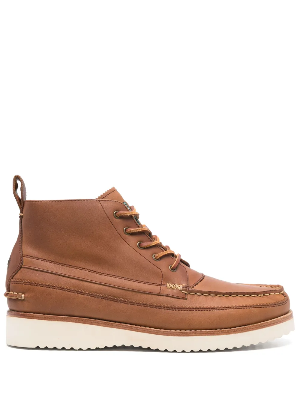 

Кожаные ботинки Polo Ralph Lauren, коричневый