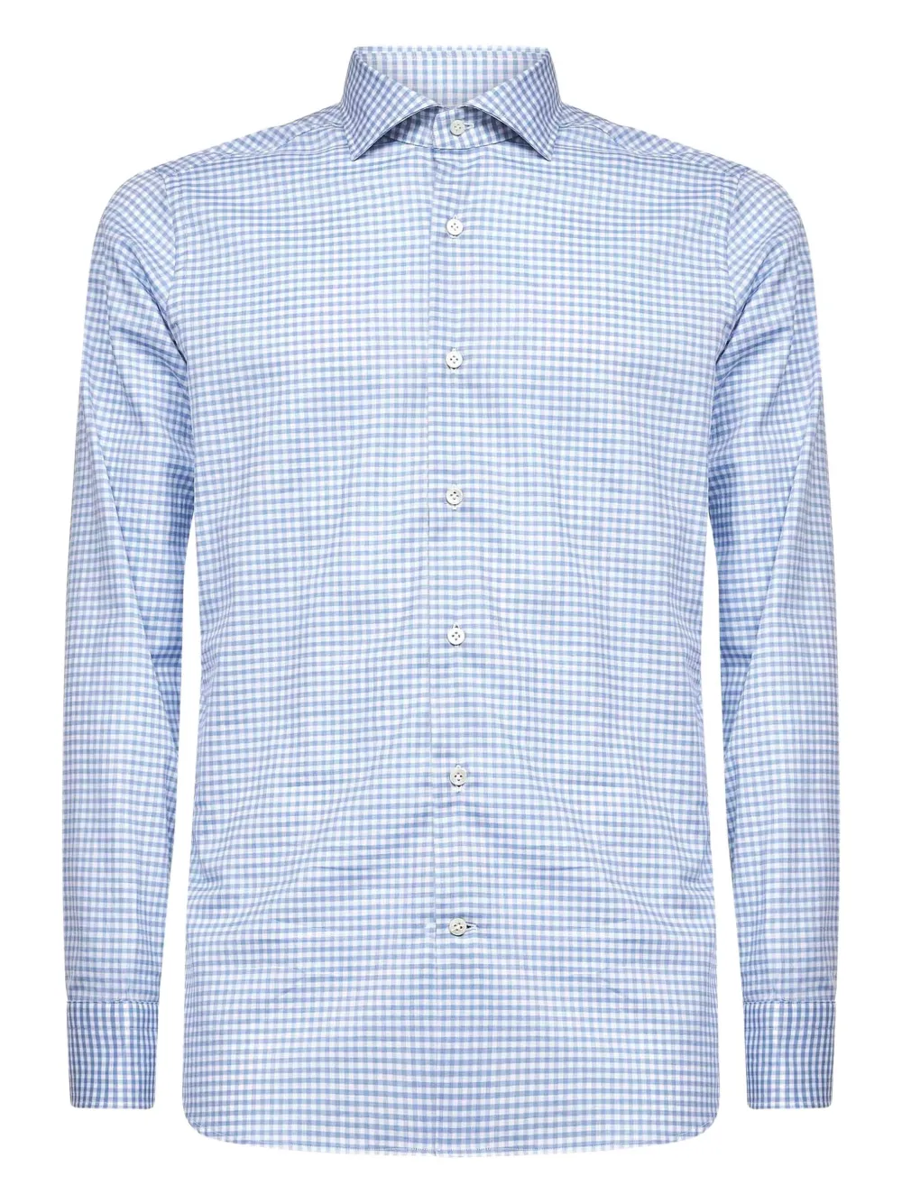 

Клетчатая хлопковая рубашка D4.1, синий