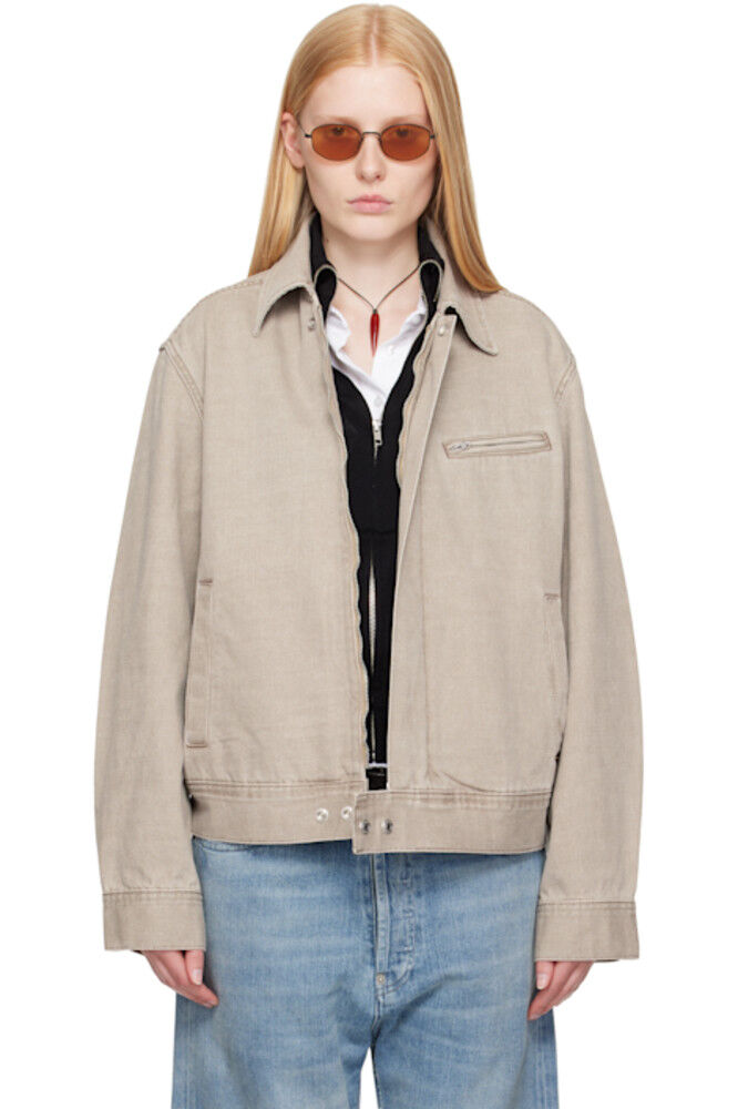 

Серая джинсовая куртка Miller OUR LEGACY, Серый, Серая джинсовая куртка Miller OUR LEGACY