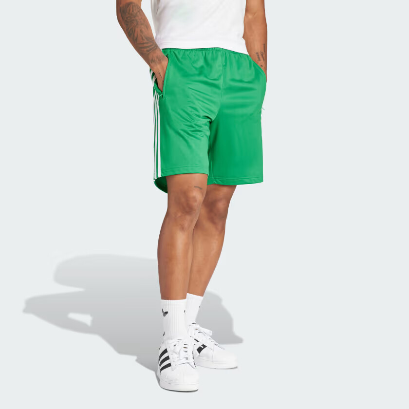 Повседневные шорты Firebird для мужчин, зеленые Adidas Originals, зеленый — фото 4
