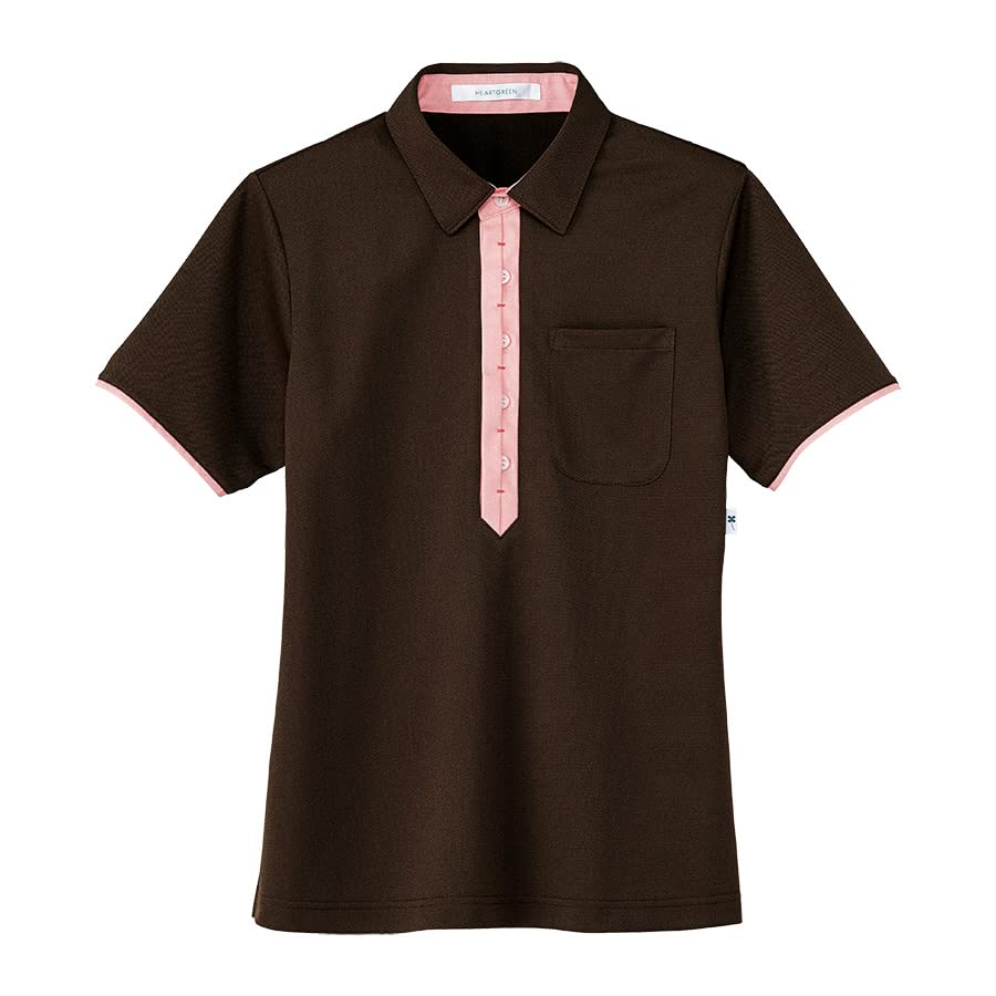 

Поло с коротким рукавом HEARTGREEN HM2819-3 (Daichi), размер 4L, производства Kashima, для медицинского персонала и униформы Karsee Kashima