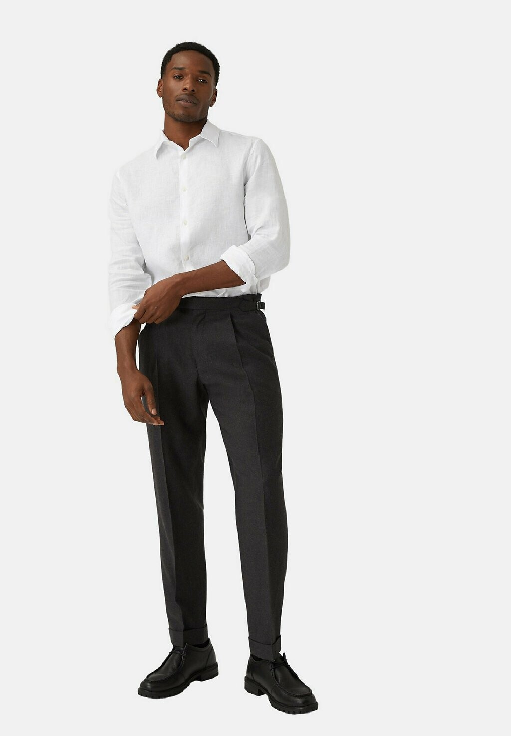 

Рубашка PURE LINEN Marks & Spencer, белый