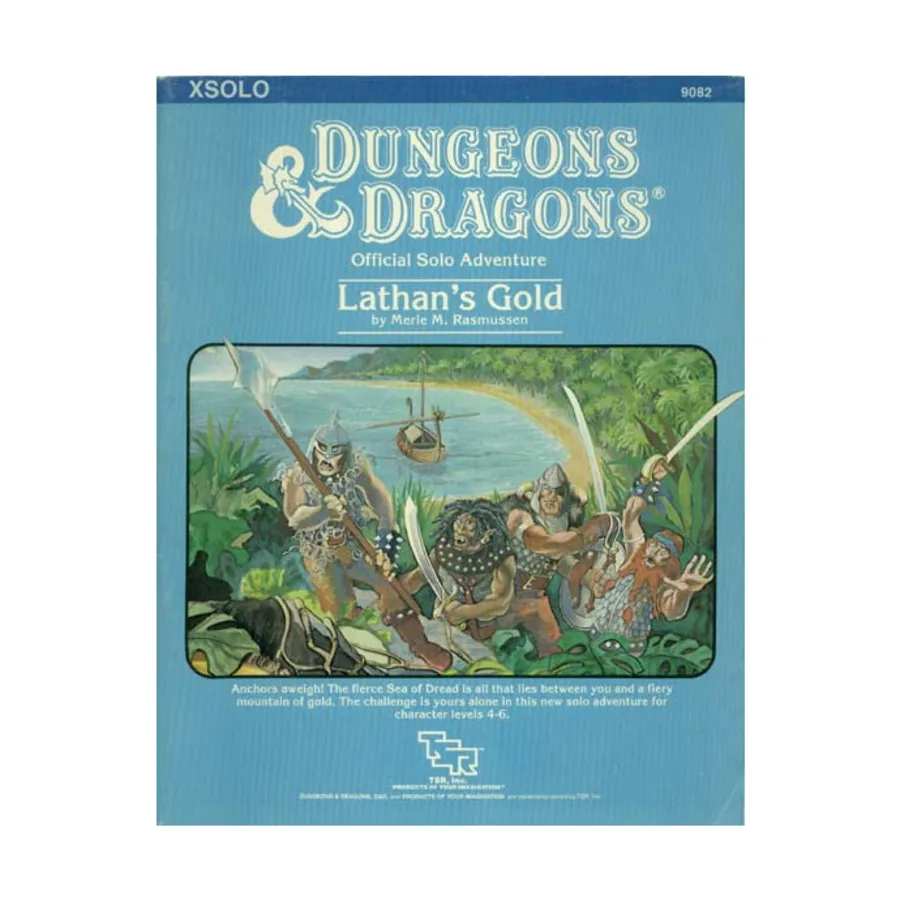 

Модуль Lathan's Gold, Basic Dungeons & Dragons (Original Edition) - Modules & Adventures - X Series