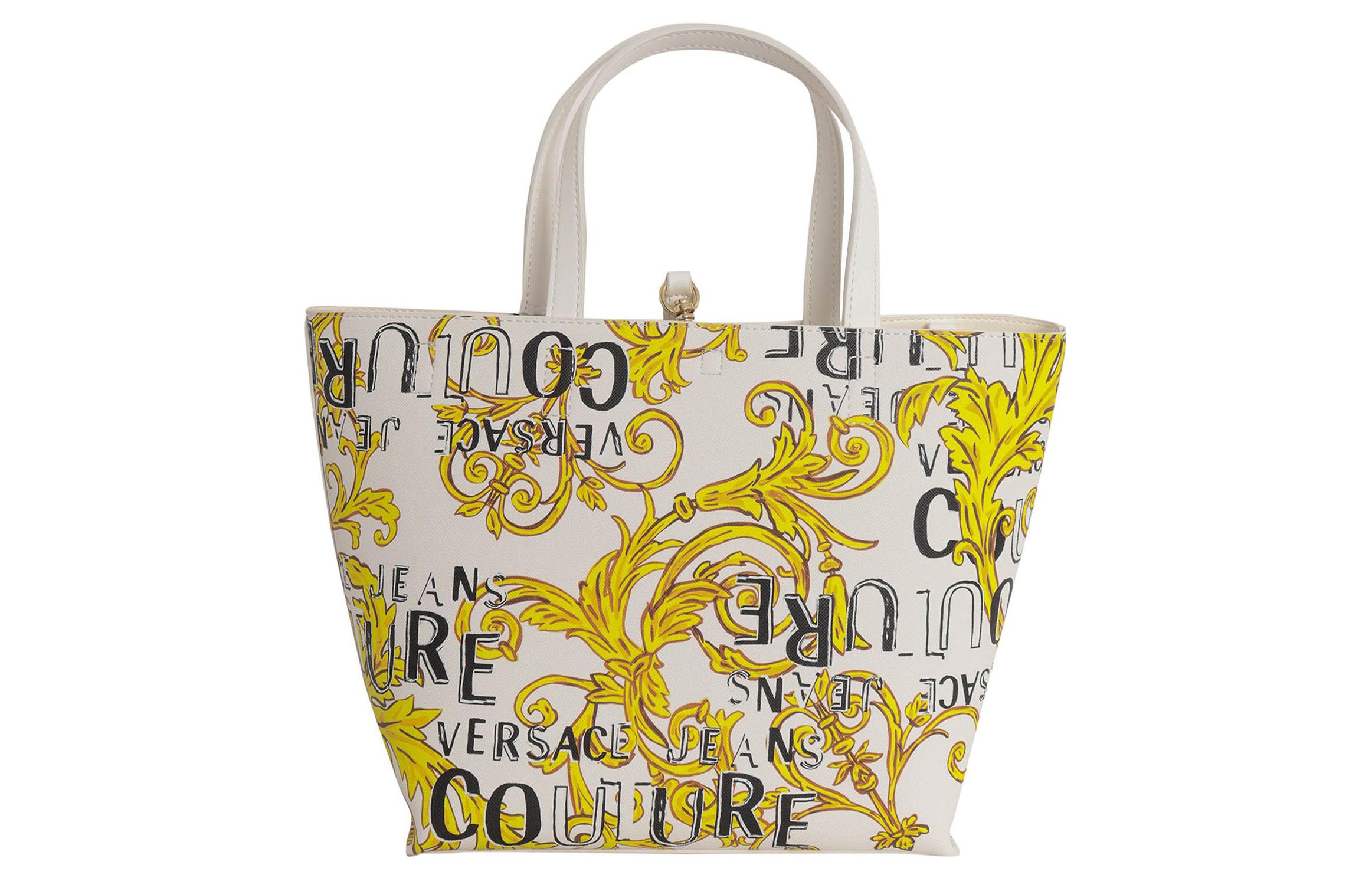 

VERSACE JEANS COUTURE Белая женская сумка из полиэстера
