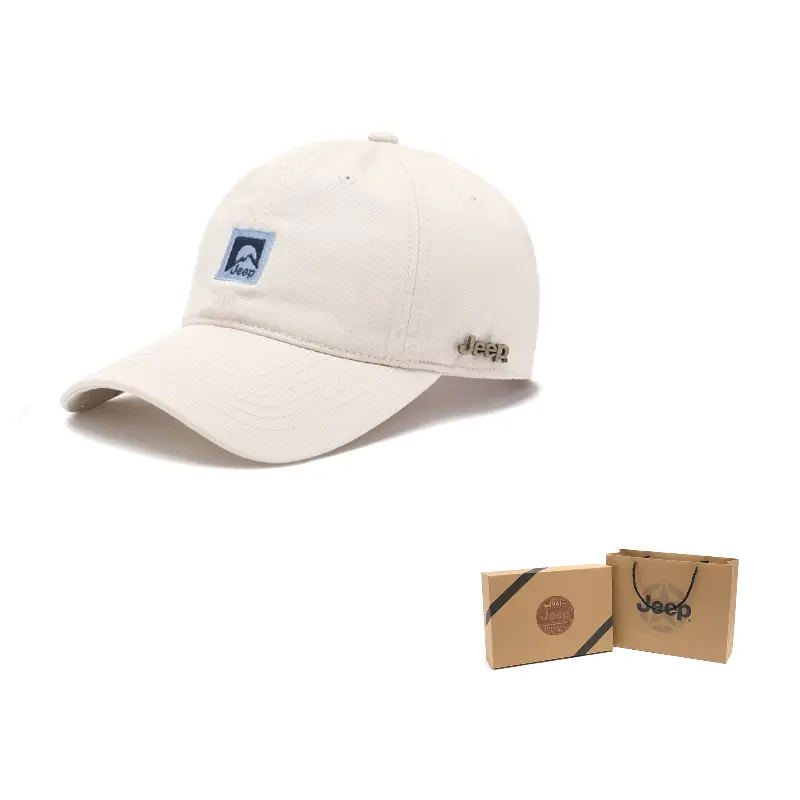 

Хлопковая бейсболка Unisex Jeep, экрю