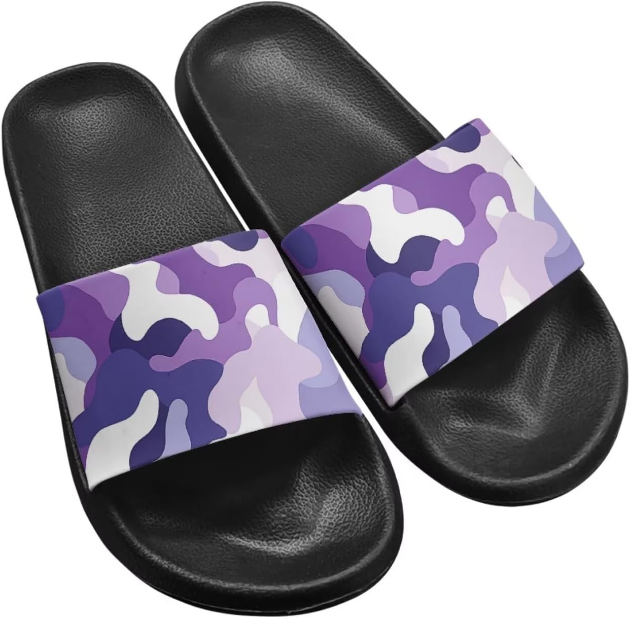 

Унисекс сандалии летние шлепанцы тапочки с открытым носком для бассейна, шлепанцы с подошвой из ЭВА, для женщин Getelinseng, фиолетовый