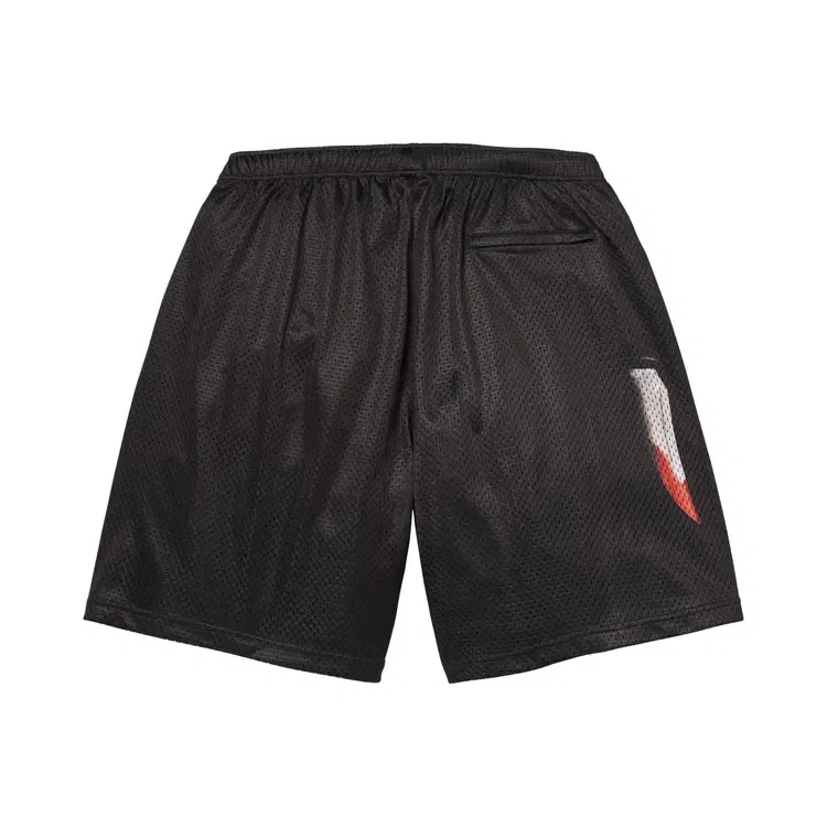 Шорты Supreme Ghostface Mesh Short, черный — фото 2