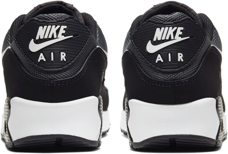 Мужские кроссовки Nike Air Max 90, Iron Grey White Dk Smoke Grey Black — фото 2