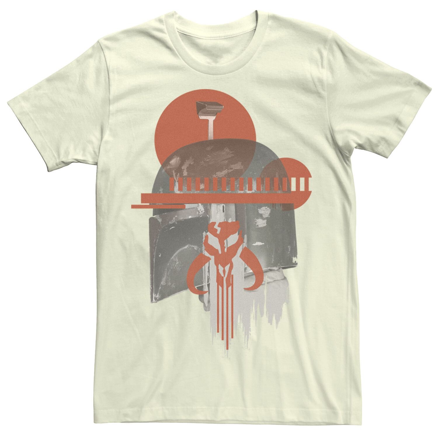 

Мужская футболка Star Wars Fett с абстрактной луной Licensed Character