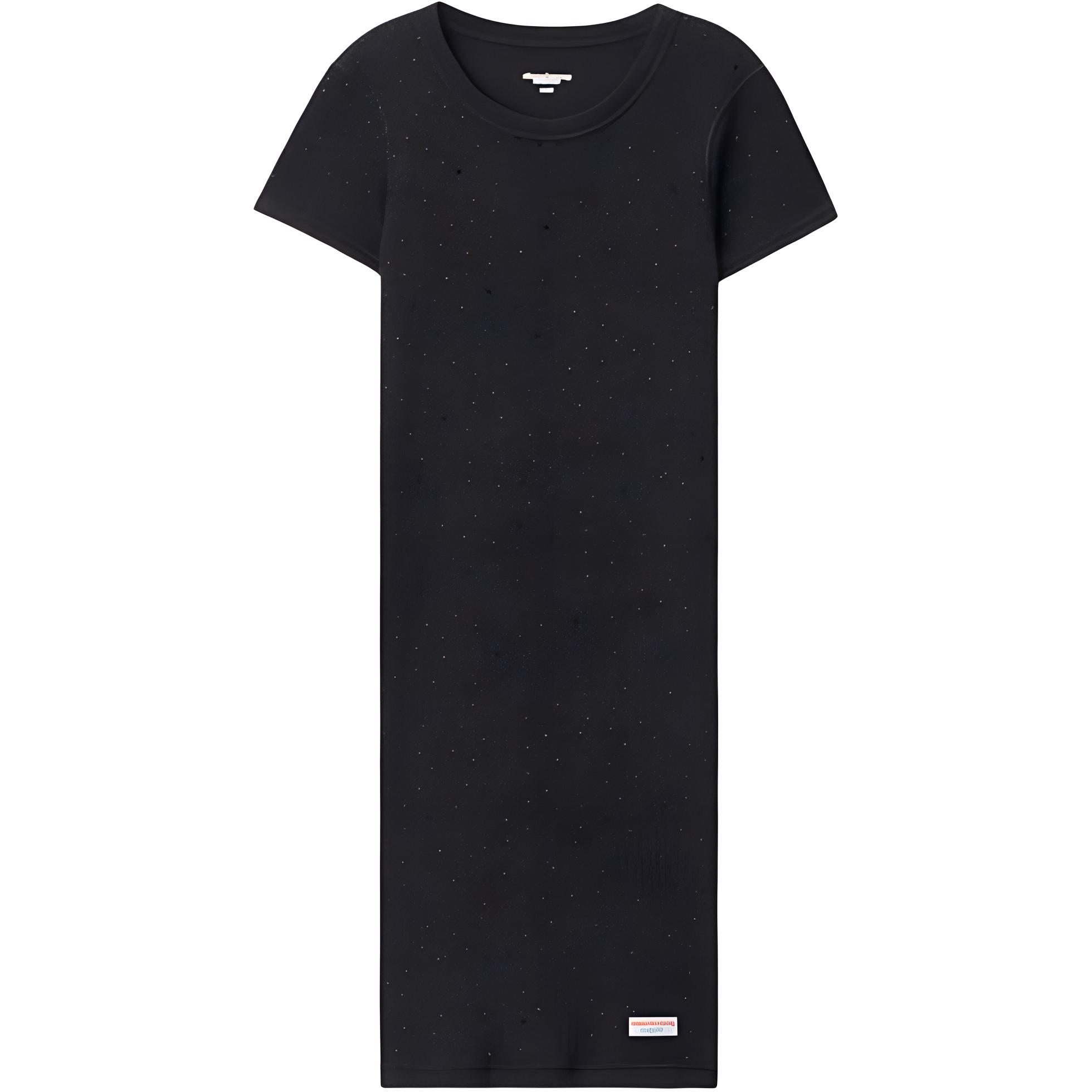 

Мини-платье со стразами Alexander Wang, черный