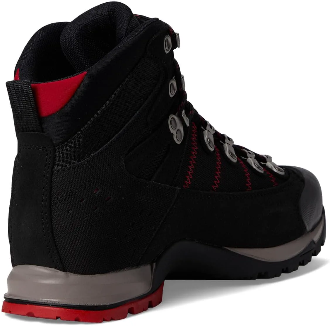 Мужские трекинговые ботинки ASOLO FUGITIVE GTX с водоотталкивающей и дышащей замшево-нейлоновой верхней частью, низкой посадкой на щиколотке | резиновый носок — фото 3