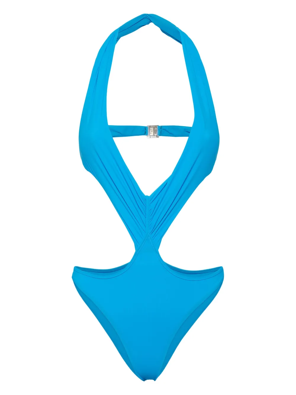 

Слитный купальник без бретелей Dsquared2, синий