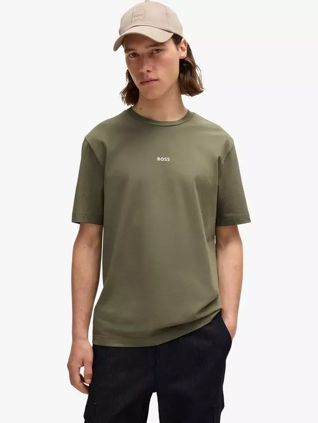 

Футболка HUGO BOSS BOSS Chup Short Sleeve, цвет open green