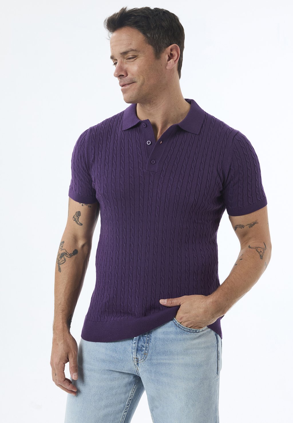 

Поло SHORT SLEEVE Felix Hardy, фиолетовый