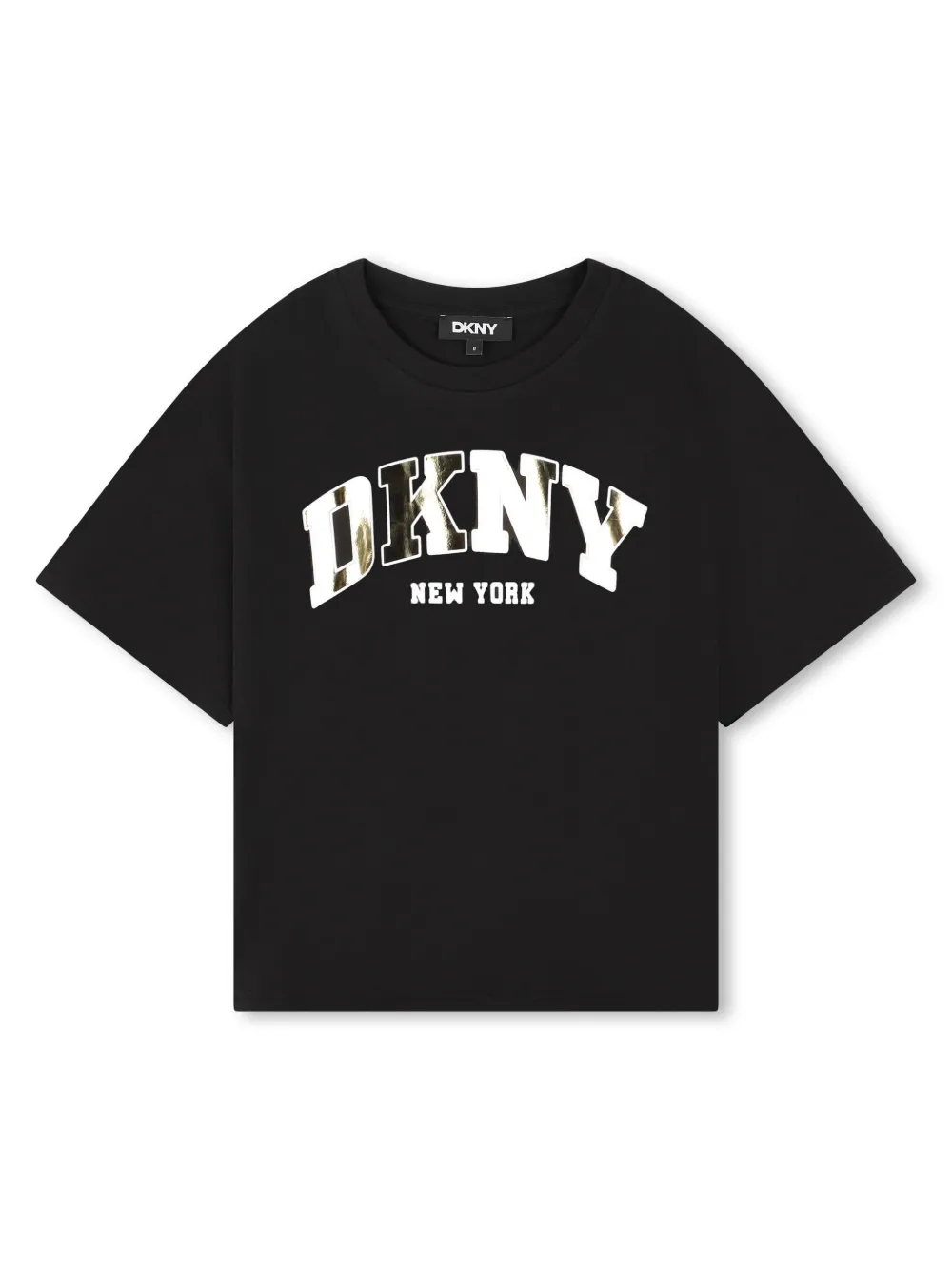 

Футболка с логотипом Dkny Kids, черный
