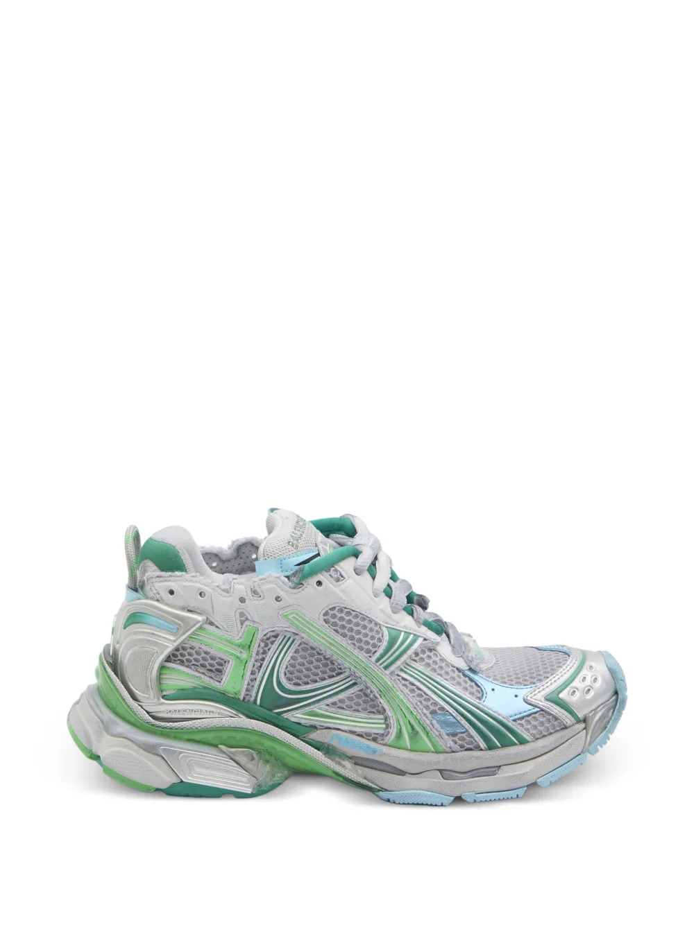 Кроссовки Runner с логотипом Balenciaga, серый