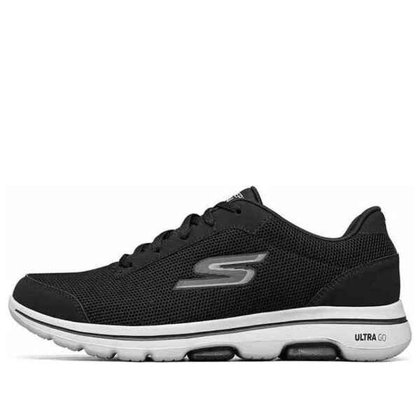 

Кроссовки go walk 5 demitasse 'black grey' Skechers, черный