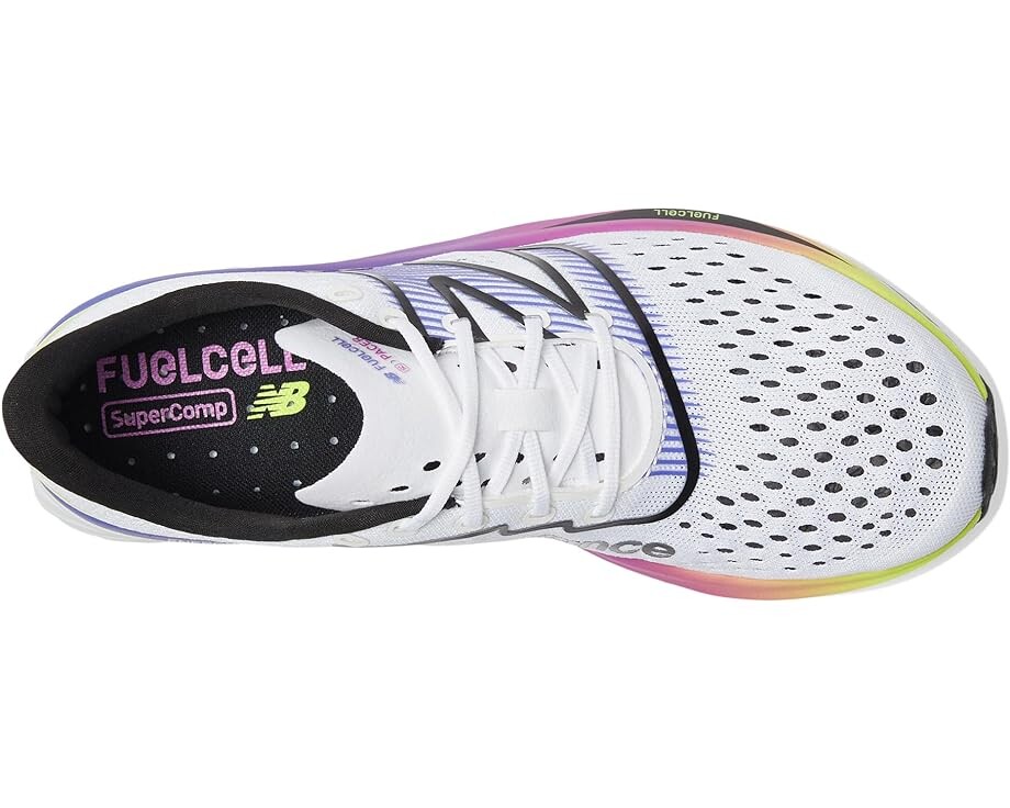 Кроссовки New Balance FuelCell SuperComp Pacer, цвет White/Electric Indigo — фото 2