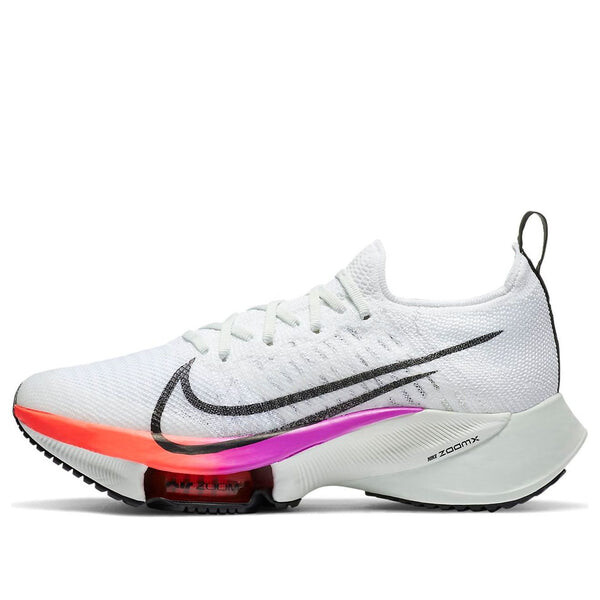 Кроссовки air zoom tempo next% flyknit Nike, белый