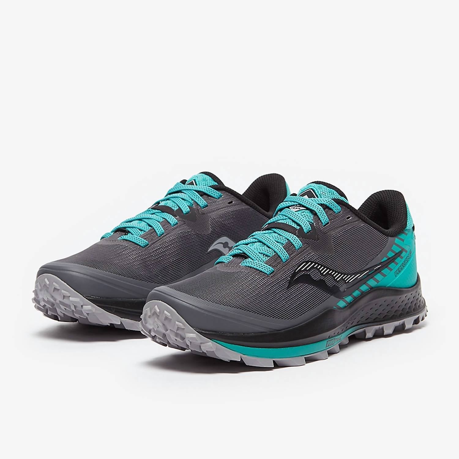 Женские кроссовки Peregrine 11 в цвете Shadow/Jade SAUCONY, Shadow/Jade