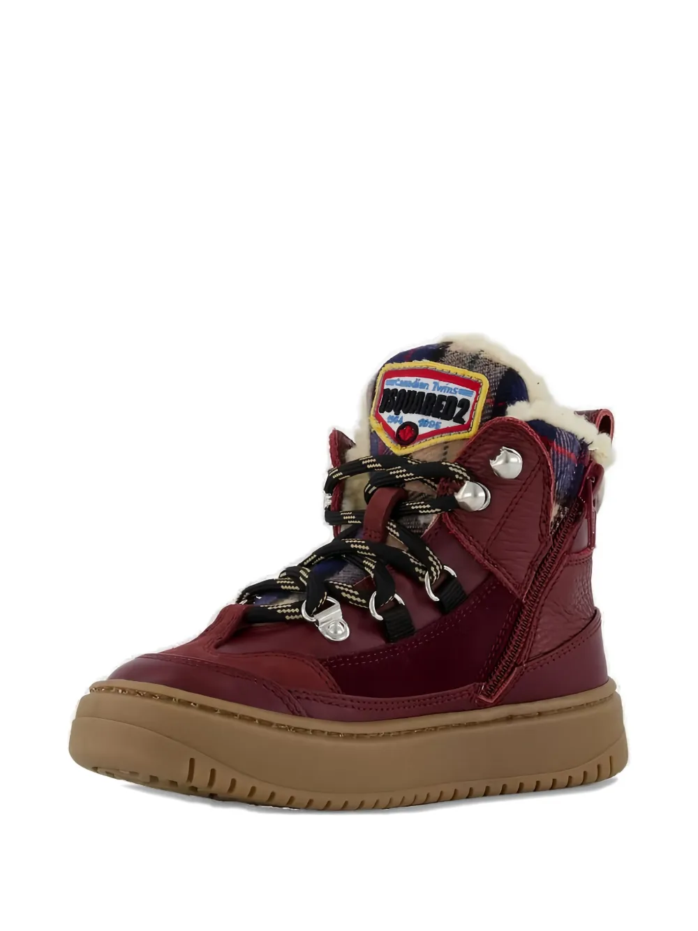 

Ботильоны с вставками Dsquared2 Kids, красный