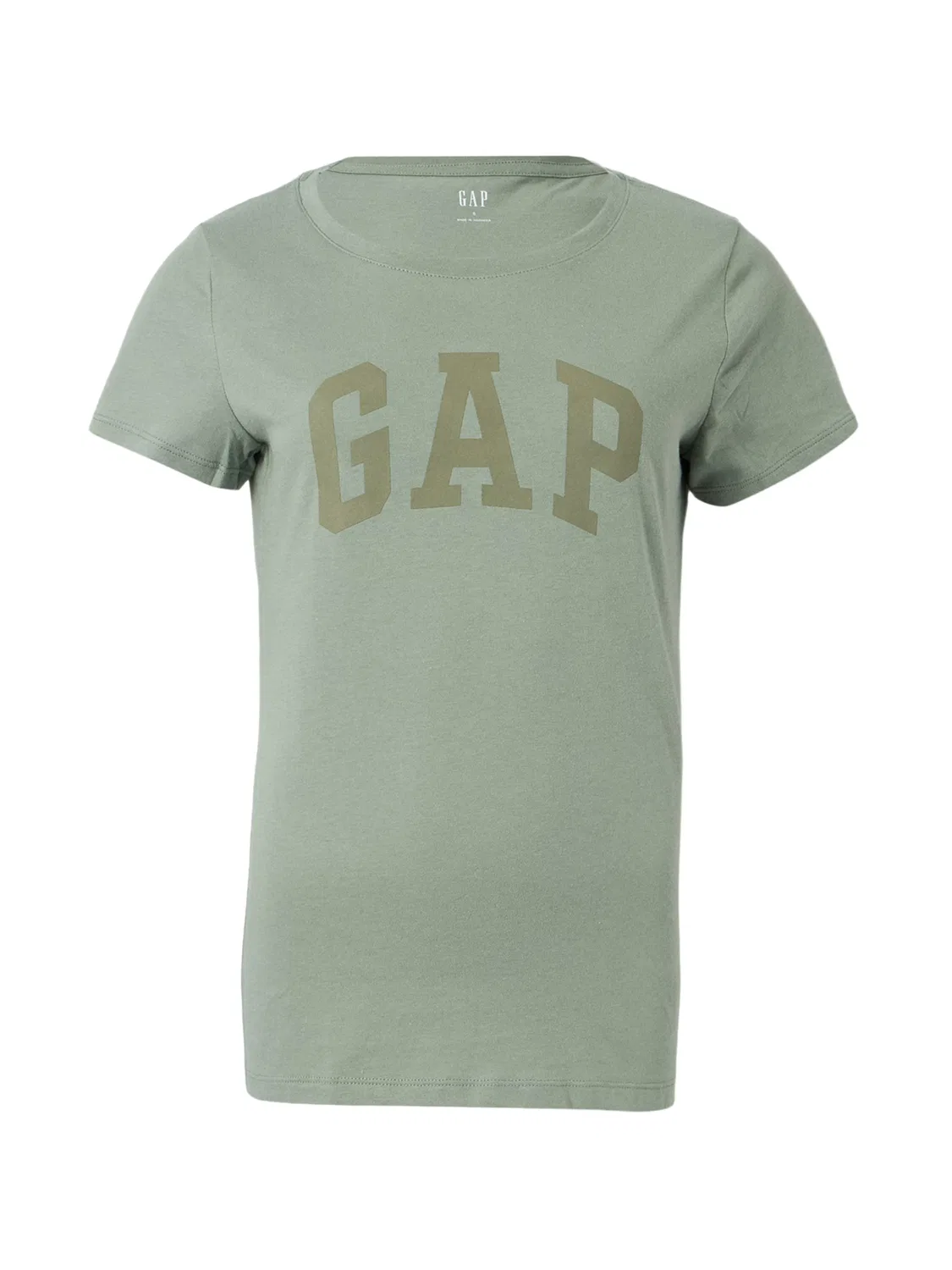 Рубашка Gap CLSC зеленого и, зеленый