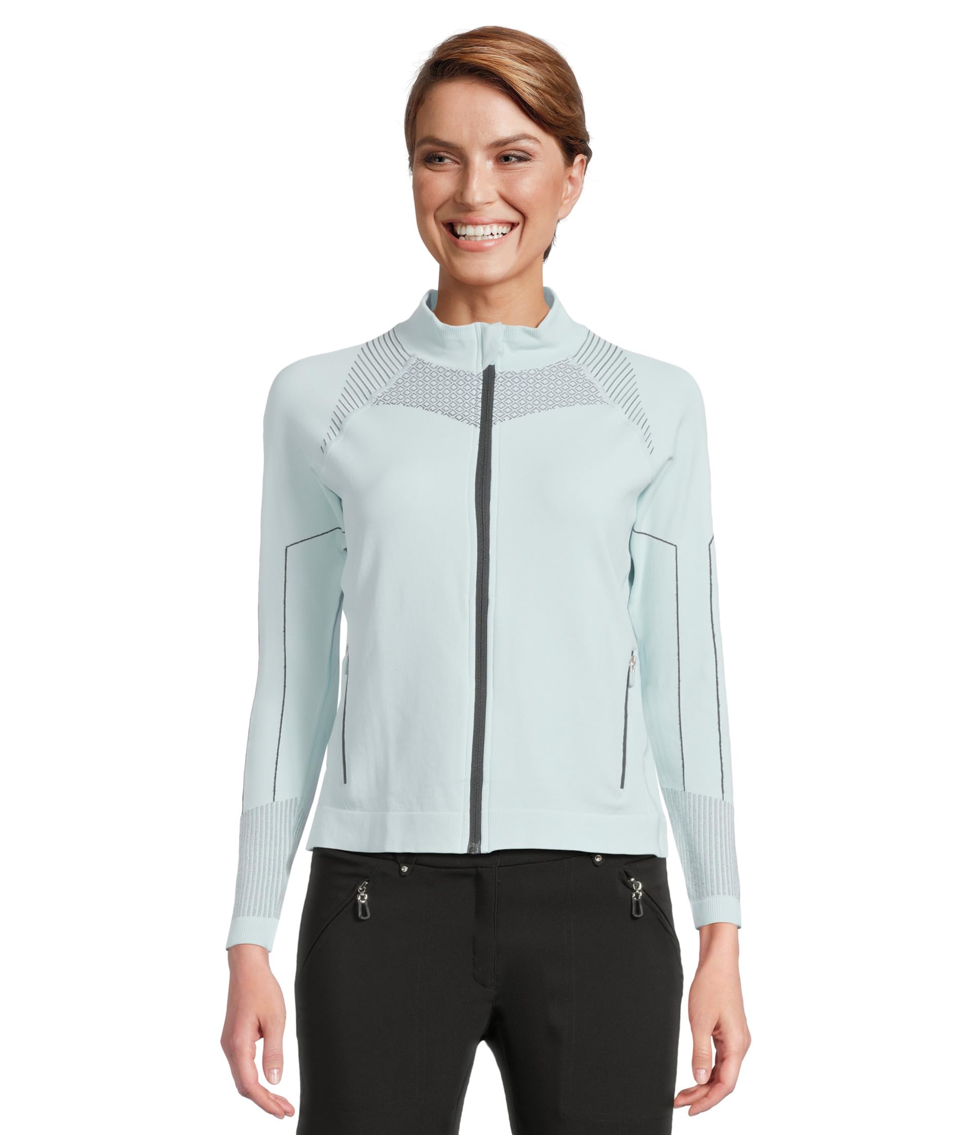 

Куртка Jamie Sadock Full Zip Sweater Jacket, цвет Baby