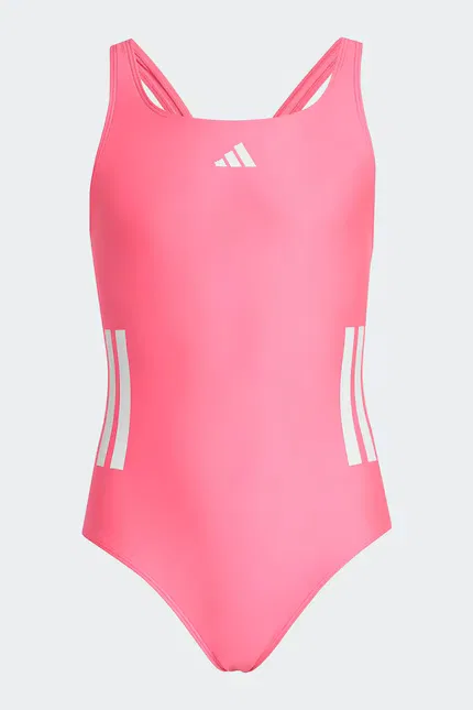 Купальник цельный для девочек Adidas Performance, розовый