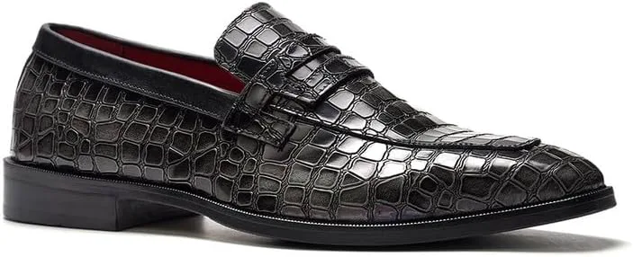 Лоферы Carlos Santana Nocturne Penny Loafer, серый