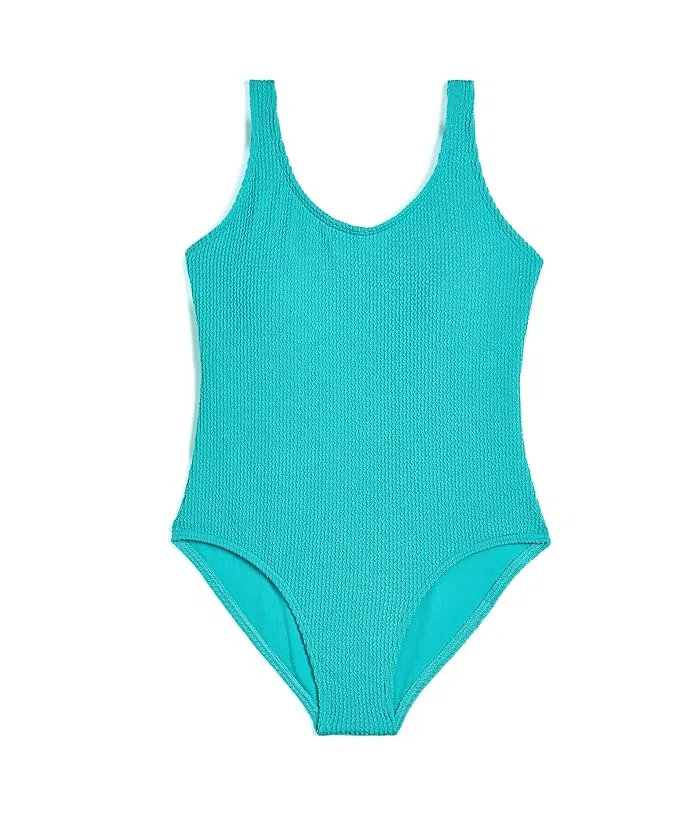 Купальник цельнокроеный Crinkle Texture One-Piece Roxy Kids, Blue Radiance