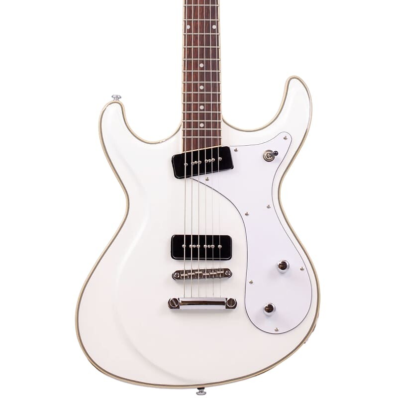 

Электрогитара Sidejack Baritone 20th LTD - White on White