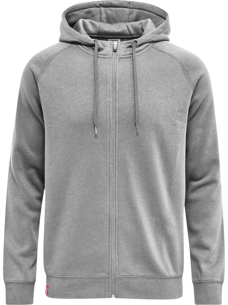 

Толстовка с капюшоном на молнии Hummel, цвет Smoke grey