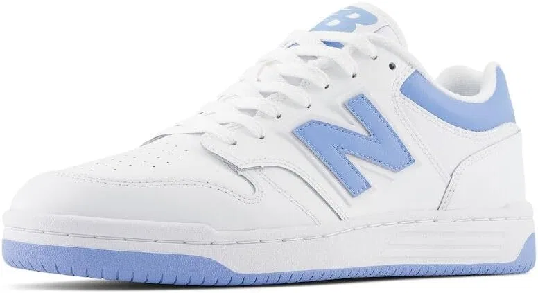 Кроссовки мужские New Balance 480 V1, White/Team Carolina/Light Aluminum