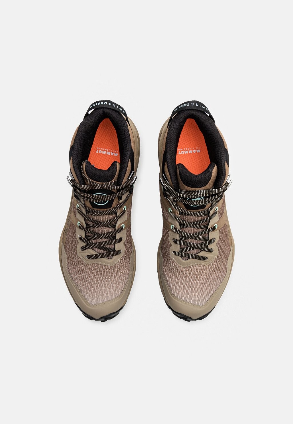 Кроссовки SERTIG II MID GTX WOMEN Mammut, цвет dark sand/black — фото 4