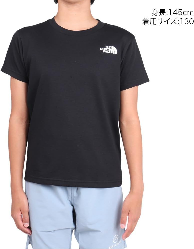 Детская футболка с коротким рукавом The North Face NTJ32432, модель Cut and Sew, Nupu City, унисекс, для детей, черный — фото 2
