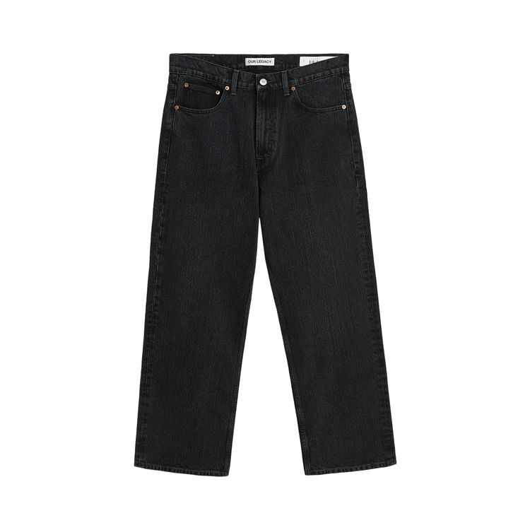 

Джинсы Our Legacy Third Cut Jeans 'Black', черный