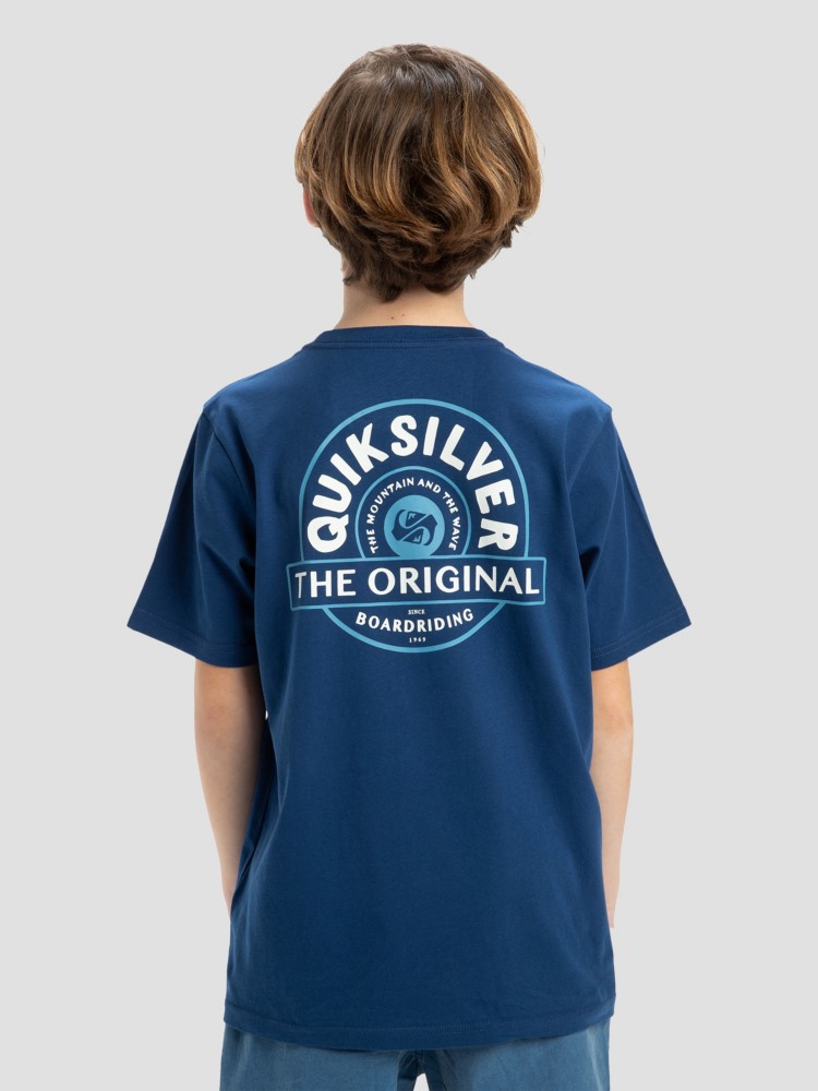 

Футболка Quiksilver Ev Summer Road Kids T-Shirt, estate blue, Синий, Футболка Quiksilver Ev Summer Road Kids T-Shirt, estate blue