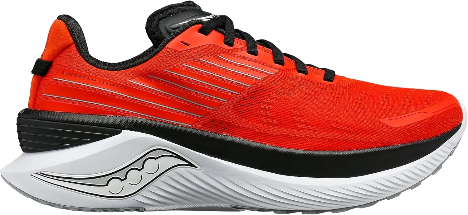 Мужские кроссовки Saucony Endorphin Shift 3, черный/красный — фото 3