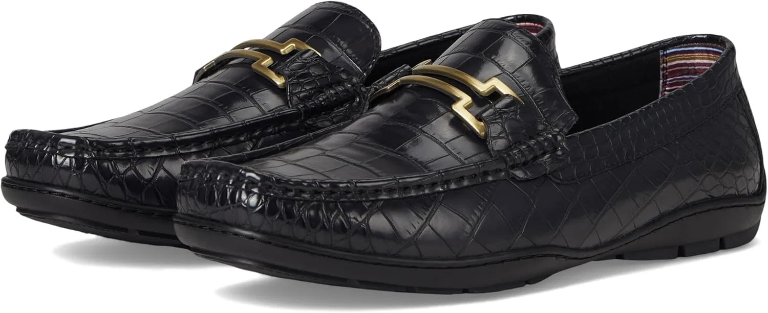 Мужские лоферы Stacy Adams Embrey Moc Toe Driver Loafer, Black