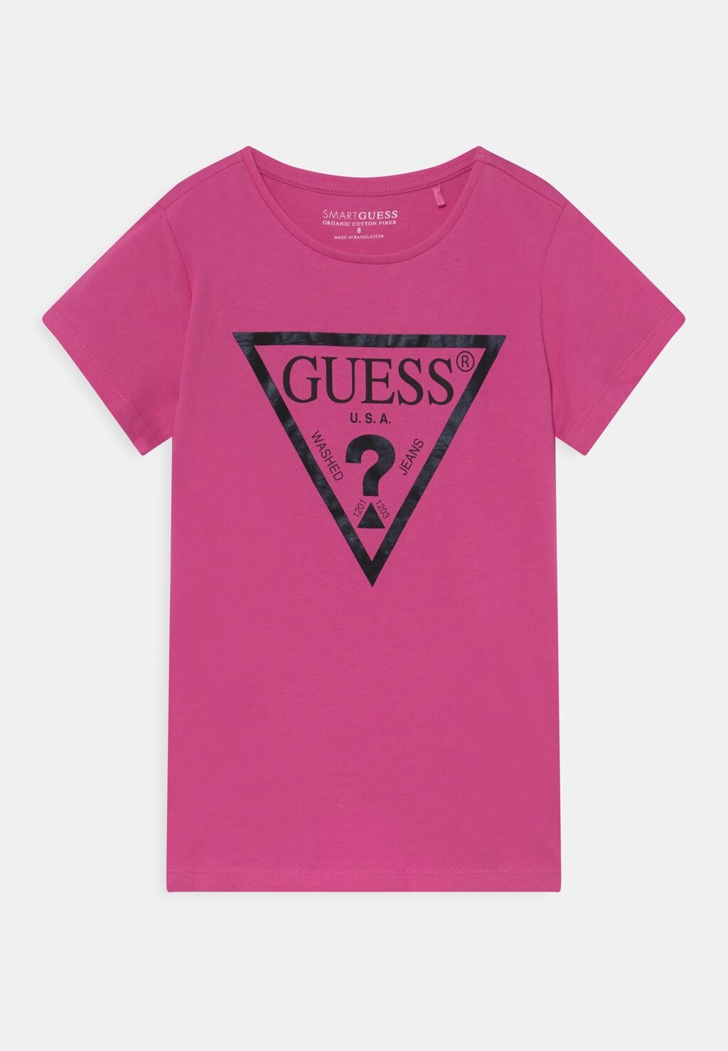 

Футболка с принтом Junior Core Guess, цвет pink trip