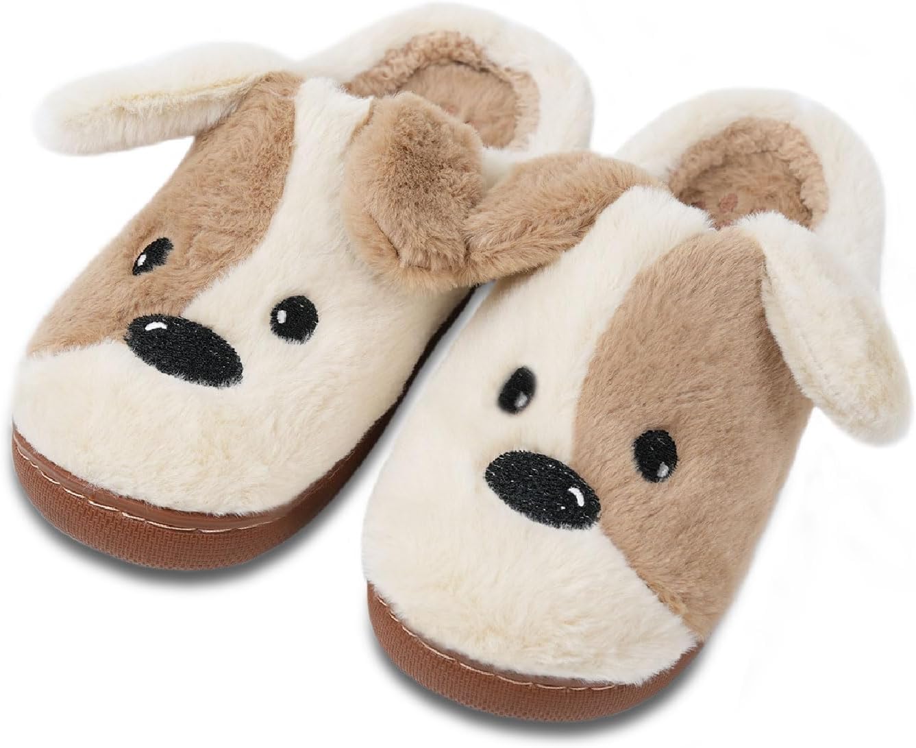 

Рождественские тапочки Titype, милые праздничные тапочки, теплые домашние тапочки для женщин и мужчин, пушистые тапочки для улицы и дома, тапочки для спальни, домашняя обувь для дам, Dog