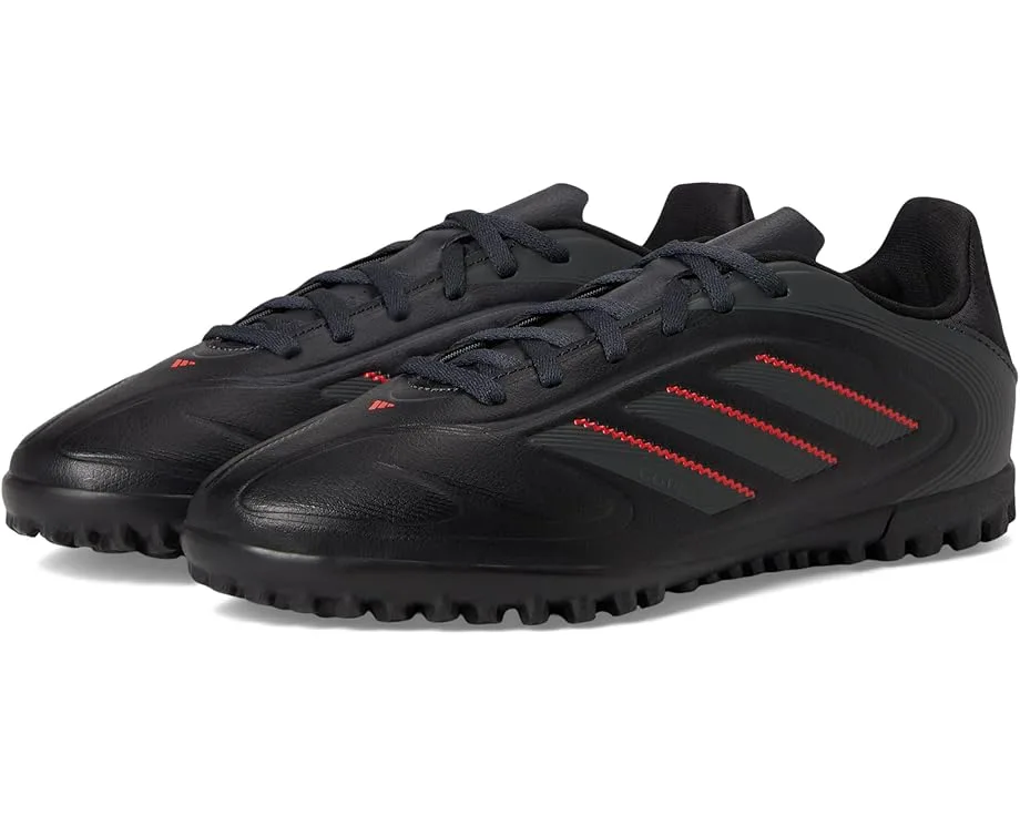 Кроссовки Adidas Kids Copa Pure 3 Club Turf Soccer Cleats (Little Kid/Big Kid), Black/Carbon/Lucid Red