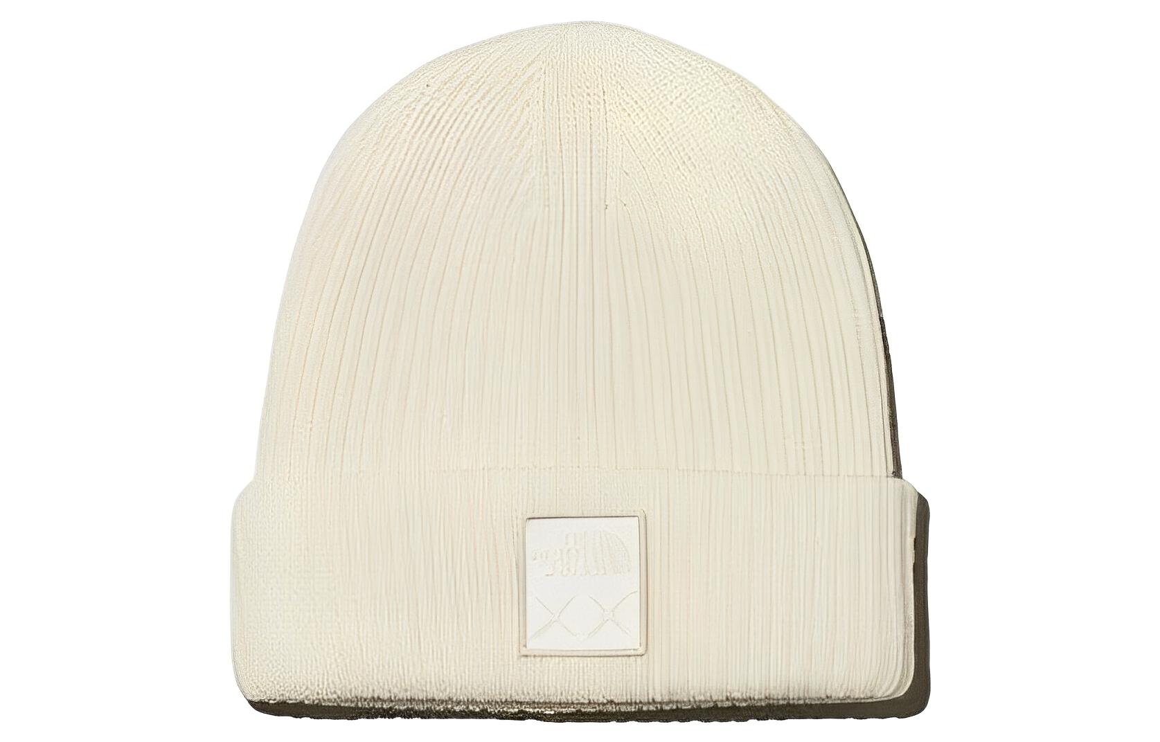 

THE NORTH FACE Белая унисекс шапка из шерстяной смеси, White